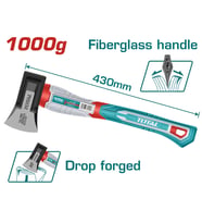 TOTAL FİBERGLAS SAPLI YARMA BALTA 1000 G THAX0611000F