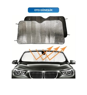 Katlanabilir Ön Cam Güneşlik Isı Önleyici Araç Perdesi Volkswagen Passat Peugeot 3008 Skoda Superb Nissan Qashqai