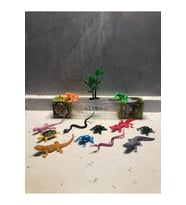 Vahşi Sürüngen Hayvanlar Oyuncak 13’lü Karakter Figür Set Animal Planet (Çok Renkli)