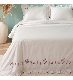 Petunia %100 Pamuklu Ranforce Çift Kişilik Nevresim Takımı – 4 Parça
