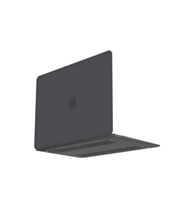 Apple Macbook Air 13.3 Macbook Buzlu Kapak - Füme