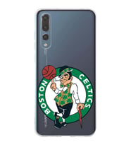 Huawei P20 Pro Uyumlu Kapak Boston Celtics Tasarımlı Şeffaf Silikon Kılıf
