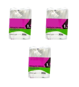 Omeyva Şeffaf Naylon Bakkaliye Poşeti Torbası - 2 lik 23x36 Cm. - 3 Kg. - Ort. 570 Adet - 3 Paket