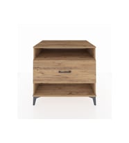 Kronos Şifonyer Tek Raflı Tek Çekmeceli 88x59x80 Çam-Çam