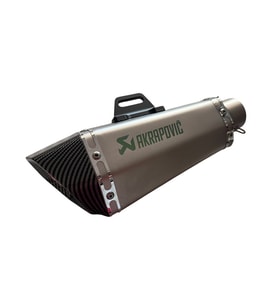 Akrapovic Tri Oval Egzoz Gümüş