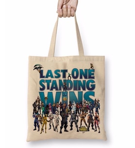 Fortnite Last One Standing Bez Çanta Uzun Saplı