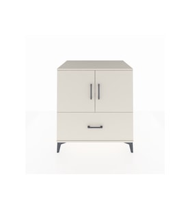 Kronos Şifonyer 2 Raflı Tek Çekmeceli 2 Kapaklı 88x59x96 Aytaşı-Aytaşı
