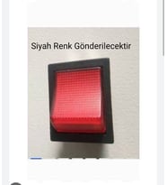 AKÜLÜ JEEP, ARABA, MOTOR,,ATV İÇİN  SİYAH 6 BACAKLI İLERİ -GERİ ENVERSÖR ANAHTARI