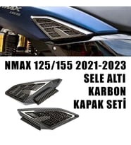 Yamaha Nmax 125/155 2021-2023 Sele Altı Karbon Kapak Seti