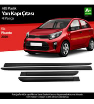 Kia Picanto ABS Plastik Yan Kapı Koruma Çıtası 2020 Üzeri A+ Kalite