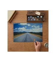 Uzun Yol Doğa Manzarası Tasarımı 240 parça Ahşap Puzzle Ahşap Kutuda MP05409