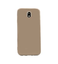 Galaxy J3 Pro Kılıf Kamera Çıkıntılı Soft Silikon (Gold)
