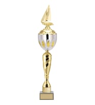 ODAK KUPA - Figürlü Kupalar - Yelken Figürlü Kupalar FG-085 A - 69 cm