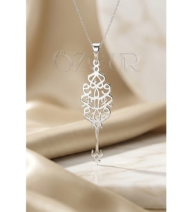 925 Ayar Gümüş Ya Vedud Kolye
