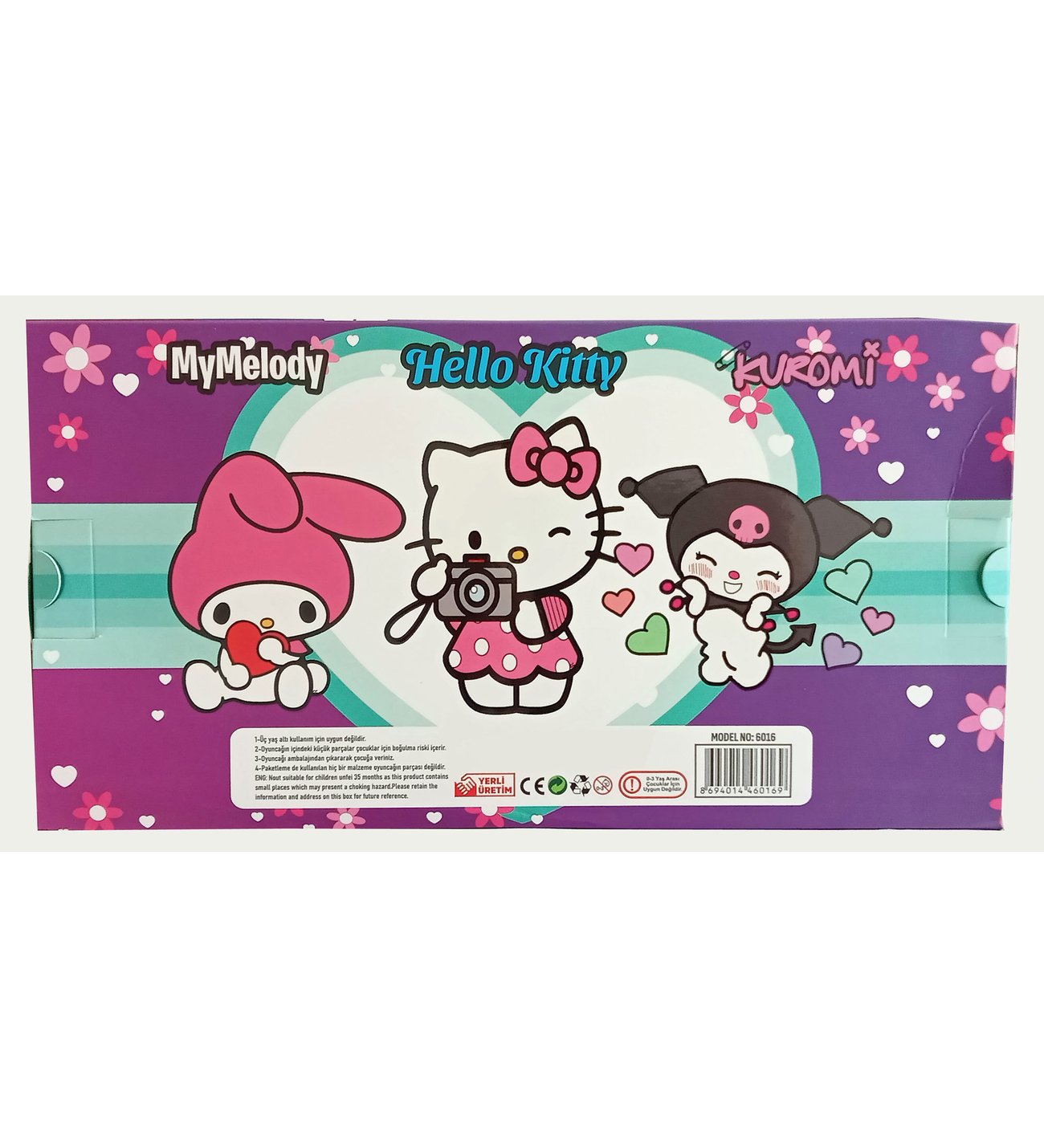 Hello Kitty, Kuromi, My Melody 3 Lü Figür Seti