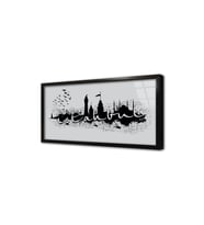 İstanbul Çerçeveli Cam Tablo