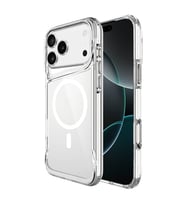 Apple iPhone 17 Pro Max Uyumlu Kılıf Zore M-safe Şarj Özellikli T-Max M-safe Kapak (Şeffaf)