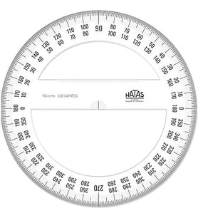HATAS 0920 MİNKALE TAM DAİRE 360° 15 CM.