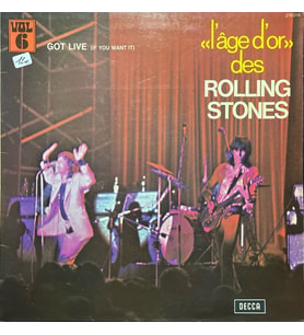 The Rolling Stones L'age D'or Des Vol 6 LP Plak (Karışık)