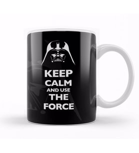 Star Wars Keep Calm And Use The Force Kupa Bardak Porselen