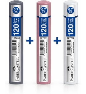 Faber 3'lü Set 120'li Uç, 3 Renk Genz Serisi