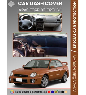 SUBARU IMPREZZA (1998-2000) Torpido Örtüsü Ön Göğüs Halı Torpido Koruma Tam Uyum Kaymaz UV Koruma
