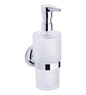 Camero Safir Chrome Sıvı Sabunluk Camlı Sfr-C 1006