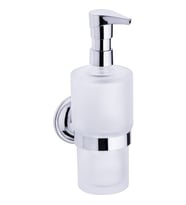 Camero Safir Chrome Sıvı Sabunluk Camlı Sfr-C 1006