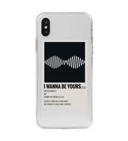 Iphone XS MAX Uyumlu I Wanna Be Yours Arctic Monkeys Tasarımlı Şeffaf Telefon Kılıfı