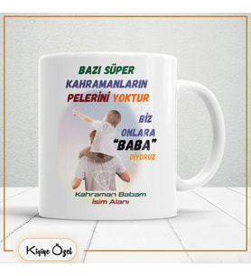 Babalar Günü Özel Hediye Çay Kahve Kupa Bardak-baba41