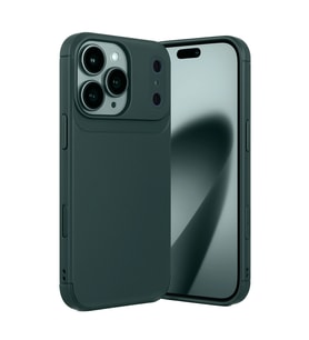Apple İphone 17 Pro Max Auto Focus Karbon Kapak - Koyu Yeşil