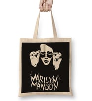 Marilyn Monroe 4 Bez Çanta Uzun Saplı