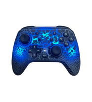 YUES Switch Pro Controller Oyun Kolu Joystick Işıklı (NİNTENDO SWİTCH /SWİTCH LİTE / PC / ANDROİD UYUMLU) (Çok Renkli)