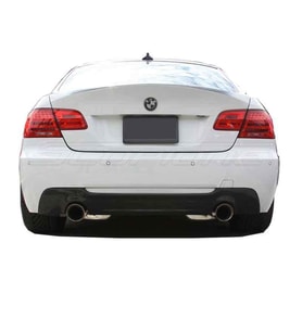 Bmw 3 Uyumlu Serisi E92 E93 3,35 Arka Tampon Eki - Difüzör (Plastik) (Karışık)