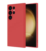 Microsonic Samsung Galaxy S25 Ultra Kılıf Groovy Soft Kırmızı (Kırmızı)