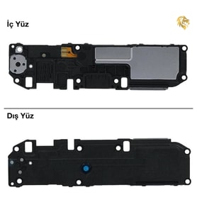 Xiaomi Redmi Note 9 Uyumlu Buzzer Hoparlör Zil Hoparlörü Alt Hoparlör Melodi Hoparlörü Loudspeaker