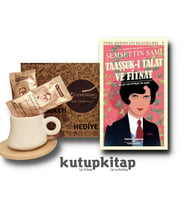 Kutupkitap Bambu Fincan Türk Kahvesi Kişiye Özel Not Taaşşuk-I Talat ve Fitnat Kitap Hediye Seti