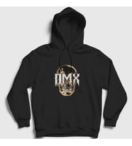 Presmono Unisex Siyah Skull Dmx Kapüşonlu Sweatshirt 225650tt