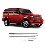 Dodge Nitro Krom Cam Çıtası 6 Prç. 2006-2012 Paslanmaz Çelik