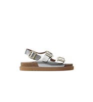 Kadın Günlük Sandalet 25y D25ys-2630 Z Bronz (Gümüş)