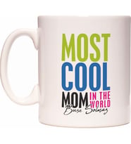 Most Cool Anneler Günü İsme Özel Kupa Bardak