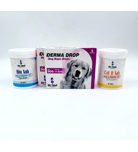 11-20kg Köpek EnseDamla 2 kutu + Biotin ve Kalsiyum Takviyesi