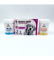 11-20kg Köpek EnseDamla 2 kutu + Biotin ve Kalsiyum Takviyesi