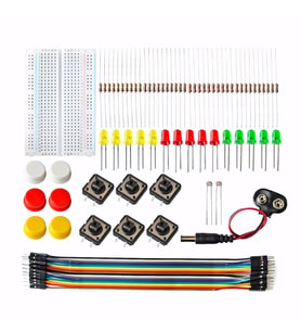 Elektronik Başlangıç Seti Arduino Starter Kit Breadboard Led