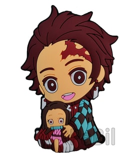 Kimetsu No Yaiba - Anime Figür Anahtarlık 8 Cm - Tanjiro