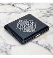 Kişiye Özel Arkadaşa Hediye Premium Tasarım Siyah Sigara Tabakası