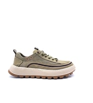 Guja 26y514 Erkek Paraşüt Kumaş Sneaker Günlük Ayakkabı (Haki)