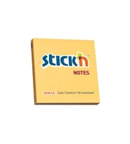 Hopax Stıckn Yapışkanlı Not Kağıdı 100 Yaprak 76x76 Mm Pastel Turuncu 
