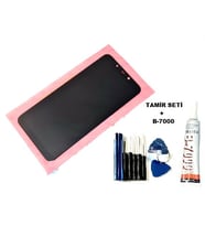 Tkgz Xiaomi POCOPHONE F1 Uyumlu Lcd Ekran Dokunmatik + B-7000 + Tamir Seti