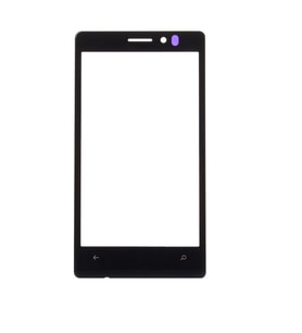 Nokia 925 Ön Cam Siyah ( Ekran Koruyucu Değildir )